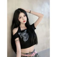 已出货 官图+原版质量夏装美式辣妹短款上衣短袖T恤