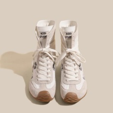 批发2025<b class='q'>夏</b>季新款内增高休闲透气马丁靴网靴女靴货号