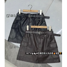 批发洗水工装皮<b class='q'>裙</b>