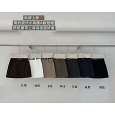 批发洗水棉百搭短<b class='q'>裙</b>