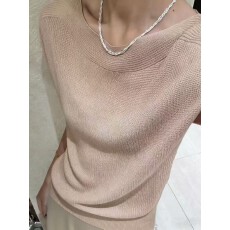 批发慵懒落肩针织