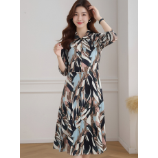 批发碎花<b class='q'>连衣裙</b>女夏法式高级感<b class='q'>仙女</b>长裙子