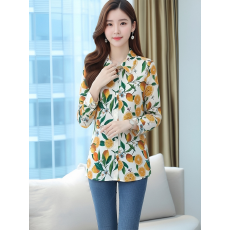 批发春季ins潮女装花衬衫港风<b class='q'>长袖</b>衬衣日系沙滩度假薄款上衣