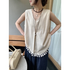 批发现~chic百搭 小众时尚流苏衬衫+花边牛仔裤套装