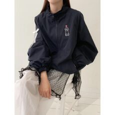 批发已出货~chic百搭<b class='q'>甜美</b>减龄风衣外套