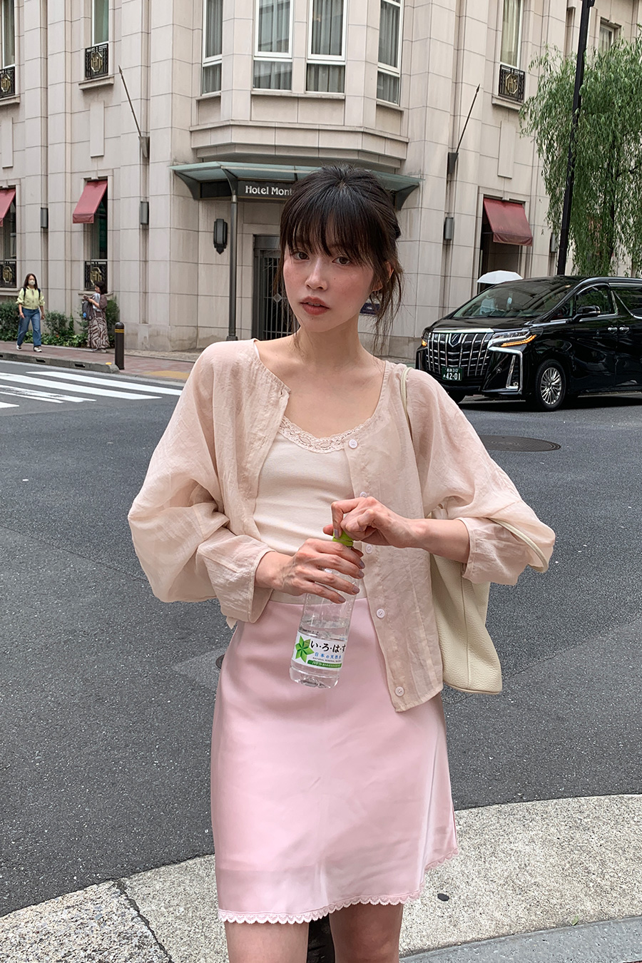 한 부서 얇고 가벼운 배트윙 소매 긴팔 자외선 차단 맨위 싱글 줄 버튼