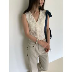批发已出货-百搭V领小众<b class='q'>时尚</b>无袖背心