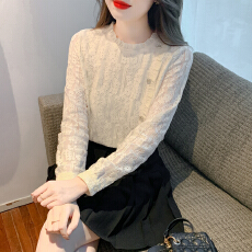 批发已出货2026春装新款法式蕾丝<b class='q'>衬衫</b>气质百搭通勤上衣高级感内搭<b class='q'>衬衣</b>