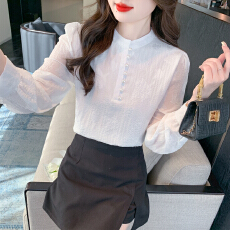 批发已出货2026春季新款长袖衬衫女高级感气质百搭职业通勤衬衣上衣