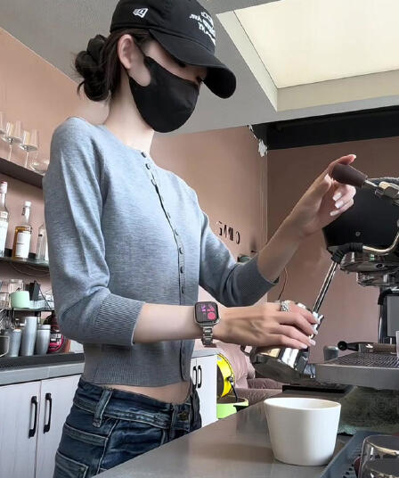 한 부서 회색 긍정적 인 어깨 긴팔 니트 오픈 가디건 여성 가을 경기 슬립 아름다운 작은 키 외부 가져 가라. 그레이트 봐. 의류