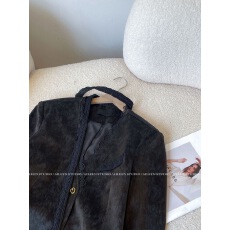 批发2025高级蕾丝新款花边时尚西装<b class='q'>外套</b>短款拼接气质设计法式<b class='q'>上衣</b>