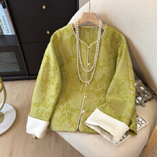 批发实拍2026春秋季新中式国风轻奢高级感时尚洋气独特超好看大码女装