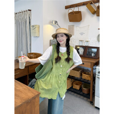 批发实拍<b class='q'>背心</b>裙+T恤+<b class='q'>牛仔</b>裤