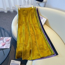 批发实拍新中式2026新款改良民族风重工提花显瘦复古国风气质淑女长裙