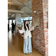 批发实拍 韩版<b class='q'>中长款</b>气质皮毛一体超好看毛绒大衣