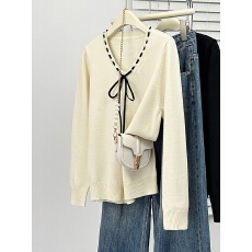 批发微胖大码女装<b class='q'>秋</b>冬新款2025韩版V领针织打底衫胖妹妹mm毛衣上衣女