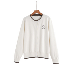 批发实拍 微胖女装春装新款2026年针织衫胖mm减龄开衫小外套<b class='q'>大码</b>女装