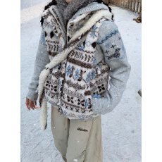 批发尔岛羊羔毛马甲女秋冬叠穿<b class='q'>百搭</b>宽松休闲立领棉服外套潮