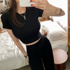 批发已出货     弹力帅气线条感显瘦套装