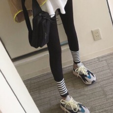 批发已出货   弹力紧身小脚裤高腰黑色<b class='q'>打底裤</b>女外穿九分裤