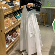 批发已出货    喇叭褶皱半身裙 3色