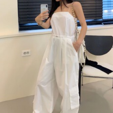 批发已出货     性感抹胸露背抽绳收腰<b class='q'>连体</b><b class='q'>裤</b>