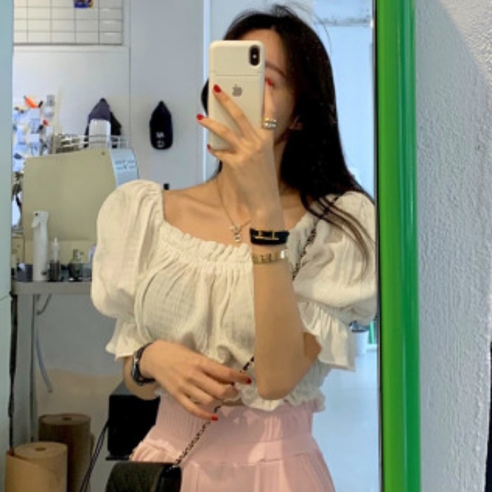 있음 선적 작은 대중 디자인 단색 셔츠