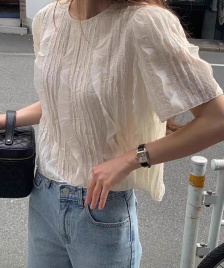 선물 화물 한국 동대문 여름 섹션 외국 가스 연령 감소 인터넷 에디션 주름 반팔 셔츠 맨위
