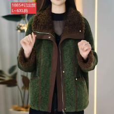 批发官图原版面料品质不挑年纪高档复古保暖短<b class='q'>外套</b><b class='q'>大</b>码遮肉显瘦冬季新