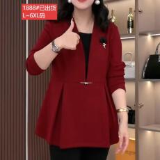 批发官图原版面料品质小众轻奢设计师款上衣<b class='q'>冬</b>季新款气质宽松优雅小衫