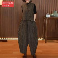 批发官图原版品质高档<b class='q'>大码</b>女<b class='q'>装</b>设计感马甲<b class='q'>裤</b>子套<b class='q'>装</b>秋季显瘦休闲两件套