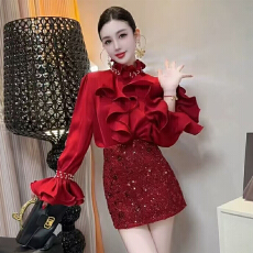 批发法式洋气复古宫廷风<b class='q'>衬衫</b>女装显瘦气质<b class='q'>衬衣</b>高级感减龄百搭钉珠上衣