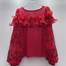 批发韩版休闲宽松型衬衫春秋新款时尚高级感<b class='q'>韩国</b>东大门女上衣