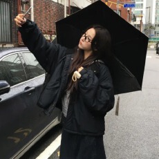 批发尺寸已更新 韩系简约小立领加厚保暖夹克百搭<b class='q'>通勤</b>拉链外套