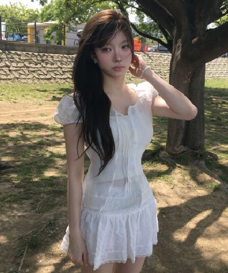 크기 있음 업데이트 한 부서 달콤함 품격 나비 넥타이 플리츠 마이크로 ~을 통해 연령 감소 슬림해 보이는 거품 소매 셔츠