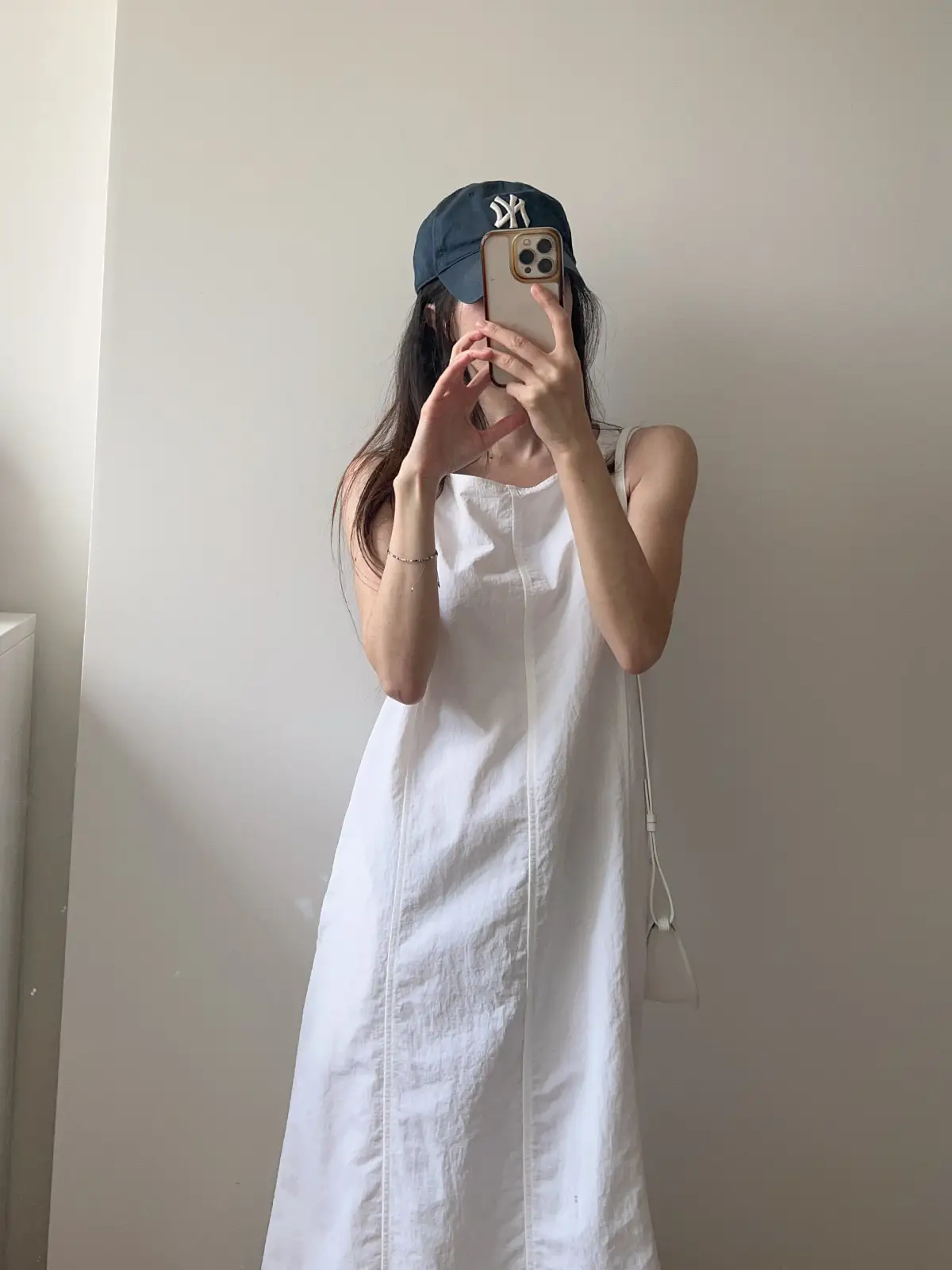 프렌치 스타일 레트로 슬림핏 무소매 원피스 상세 이미지 19
