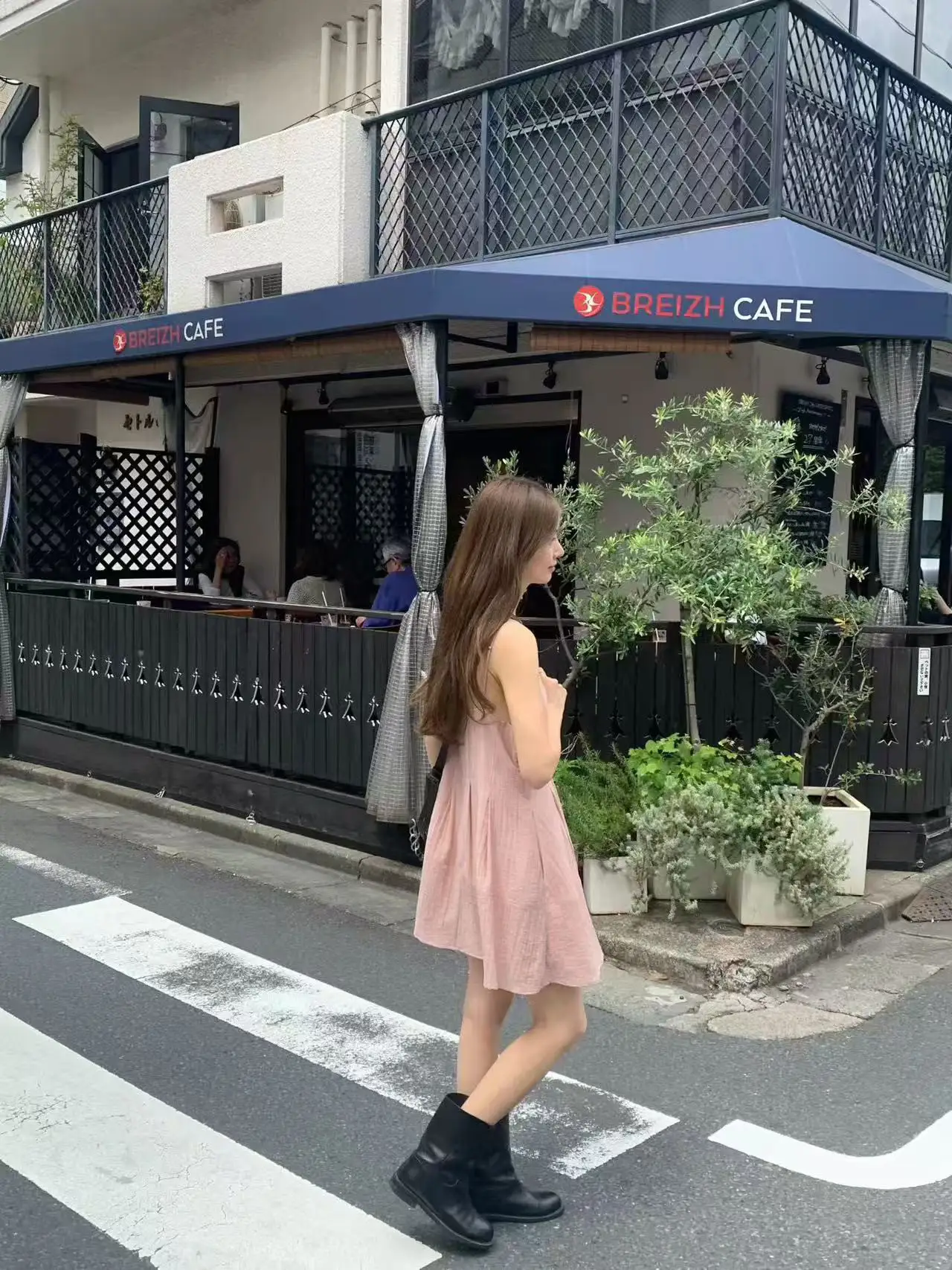 한국인기 솔리드 슬리브리스 원피스 상세 이미지 5