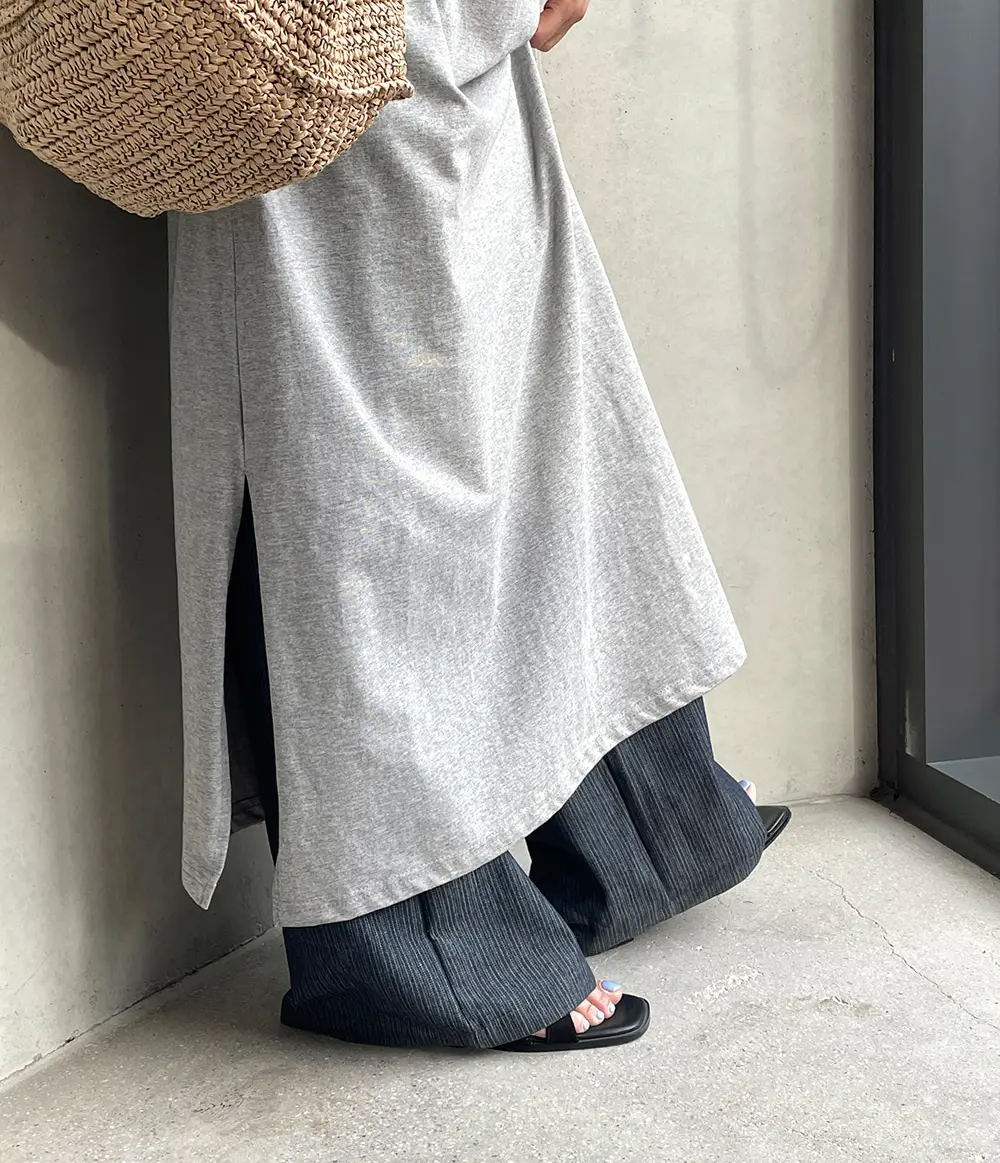 한국 스타일 여름 린넨 드레스 상세 이미지 11