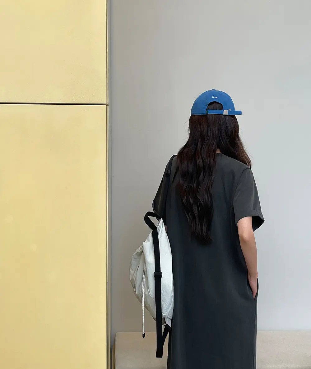 한국 스타일 여름 린넨 드레스 상세 이미지 25