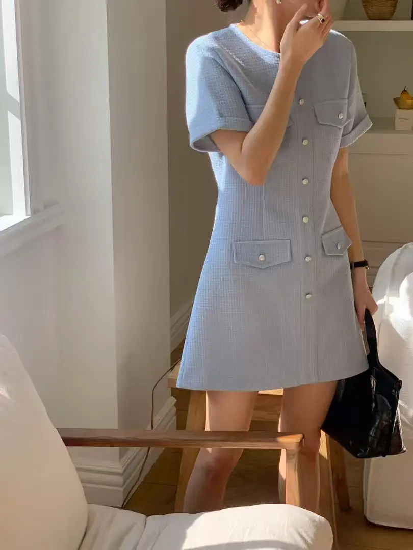소프트한 소재의 스타일리시한 원피스 상세 이미지 18