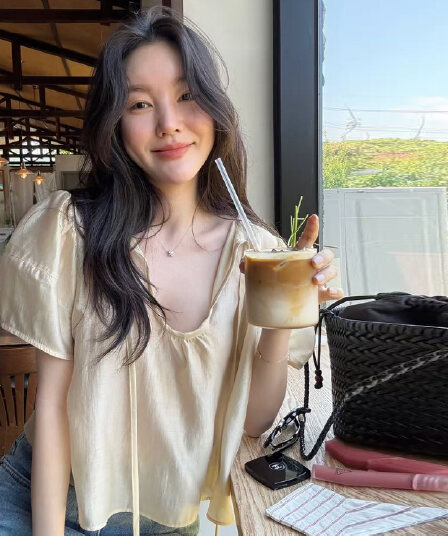 크기 있음 업데이트 한 부서 미니멀리즘 품격 전후 둘 착용 루즈핏 차가운 센스 작은 셔츠 일상 다용도 마이크로 ~을 통해