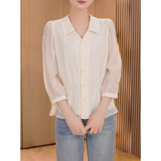 批发2026春装新款今年流行的漂亮衬衫衬衣新款爆款大码遮肚子刺绣上衣