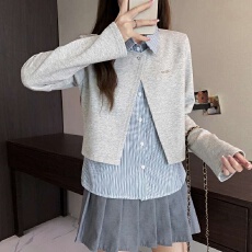 批发实拍2025冬季大码长袖假两件T恤加厚保暖显瘦百搭减龄别致打底衫