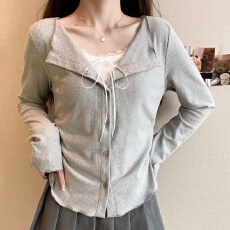 批发实拍2025冬季大码长袖假两件T恤加厚保暖显瘦百搭减龄别致打底衫