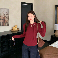 批发实拍<b class='q'>大码</b>长袖加厚保暖T恤<b class='q'>时尚</b>减龄显瘦小众别致遮肉收腰打底衫女