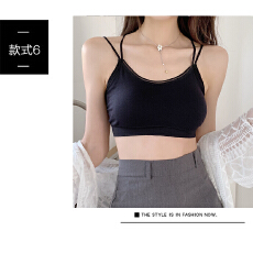 批发美背无钢圈文胸裹胸抹胸防走光运动内衣女背心式防震跑步聚拢学生