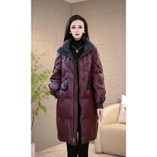 批发嘉兴平湖皮羽绒服女2026新款冬季九江品牌今年流行爆款中长款<b class='q'>外套</b>