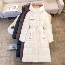 批发实拍羽绒棉服女冬季2025年新款爆款加厚保暖棉衣中长款<b class='q'>外套</b>棉袄