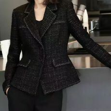 批发巨好看气质名媛高级感小香风西装外套女2025秋季<b class='q'>新款</b>今年流行爆款