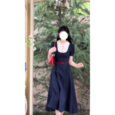 批发实拍中~星落公主 26夏季新款法式减龄高级感连衣裙